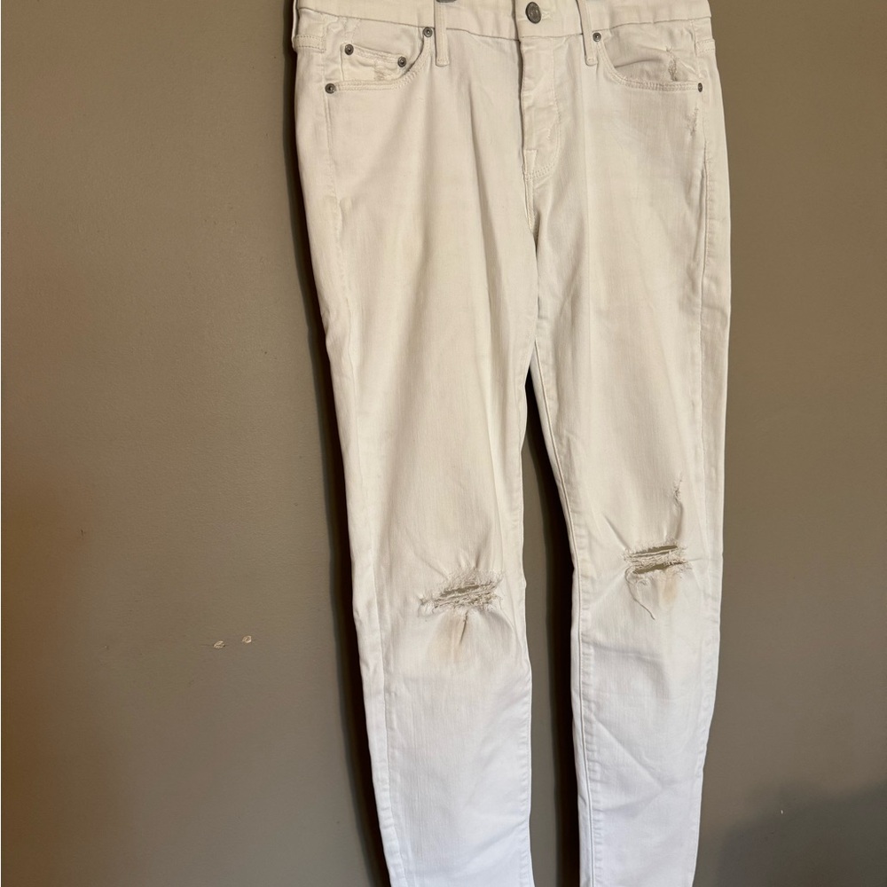 Mother White Jeans